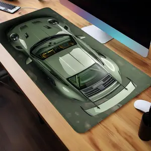 Sports Car Design Extended Mouse Pad, 1 Count Rectangle Large Gaming Mouse Pad, Non-slip Personalized for Home Office Desk, Non Slip Mousepad