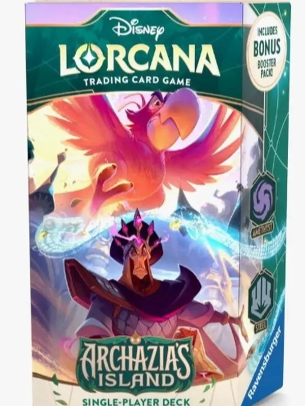 Disney Lorcana: Archazia's Island Starter Deck (Amethyst & Steel) - Archazia's Island