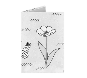 Recording Micro Wallet - Waterproof, Eco-Friendly, RFID Protection, 1.3mm Slim, Compact Design, 8 Card Slots, Artist Design