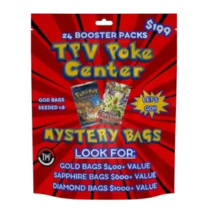 Pokemon $199 Pack Bag By TPV Poke - Includes 24 Packs