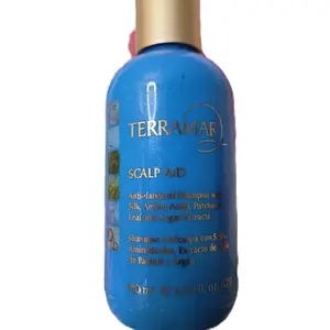 Terramar Scalp Aid Anti-dandruff Shampoo with Silk Amino Acids Patchouli Leaf and Argan Extracts 180ml