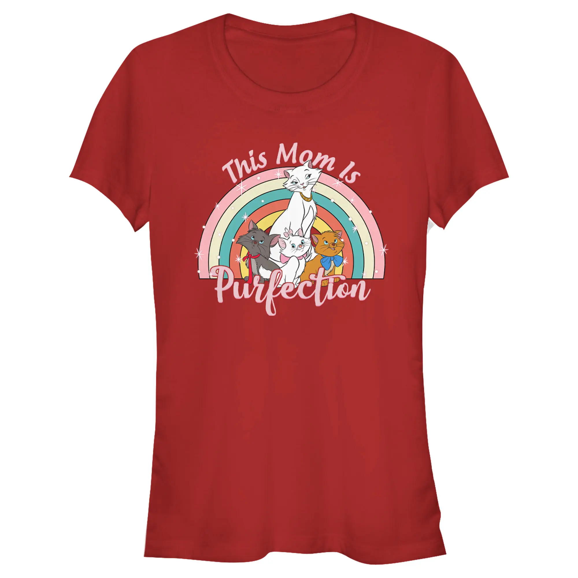Junior's Women Aristocats Duchess and Kittens This Mom Is Perfection T-Shirt