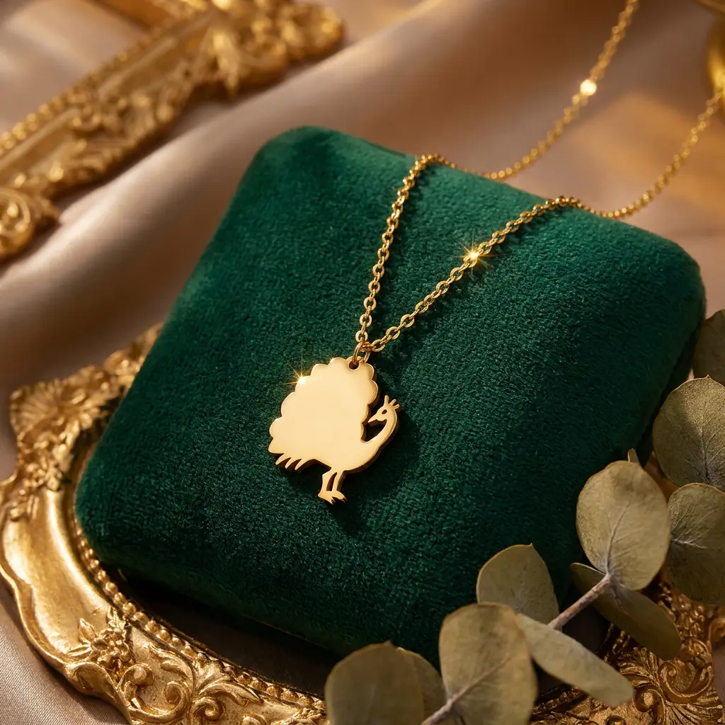 Cute Cartoon Animal Stainless Steel Short Pendant Necklace – Trendy Minimalist Choker for Men & Women