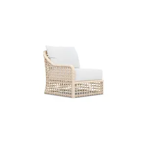 Modular Weather Resistant Woven Lounge Chair