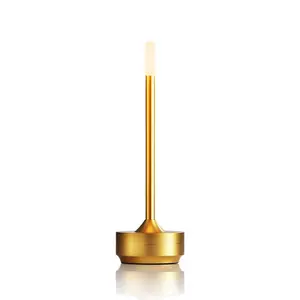 Portable Metal Desk Lamp, Cordless LED Metal Table Lamp,3 Color Touch Control Rechargeable Lamp,3-Levels Brightness Room Decor Desk Lamp,Bedside Lamp,Night Light, Dining Room Lamp