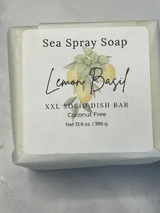 Coconut-Free XXL Solid Dish Soap Bar (11.75 oz)