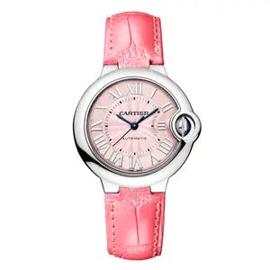 Cartier Ballon Bleu WSBB0002 Automatic Watch 33mm Pink Dial Stainless Steel Ladies Full Set 2020 WHT022550