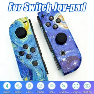 Wireless Controller for Switch Game Handle, Dual Vibration Wireless Controller for Switch Lite Oled, Cool Replacement Controller