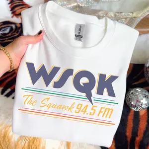 Wsqk The Squawk Crewneck Wsqk The Squawk 945 Shirt Wsqk The Squawk 945 Fm Radio Shirt Wsqk Merch Wsqk T-shirt Wsqk YWsqk