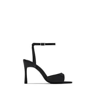Rubianna Mary Jane Ankle Strap Heels - Black