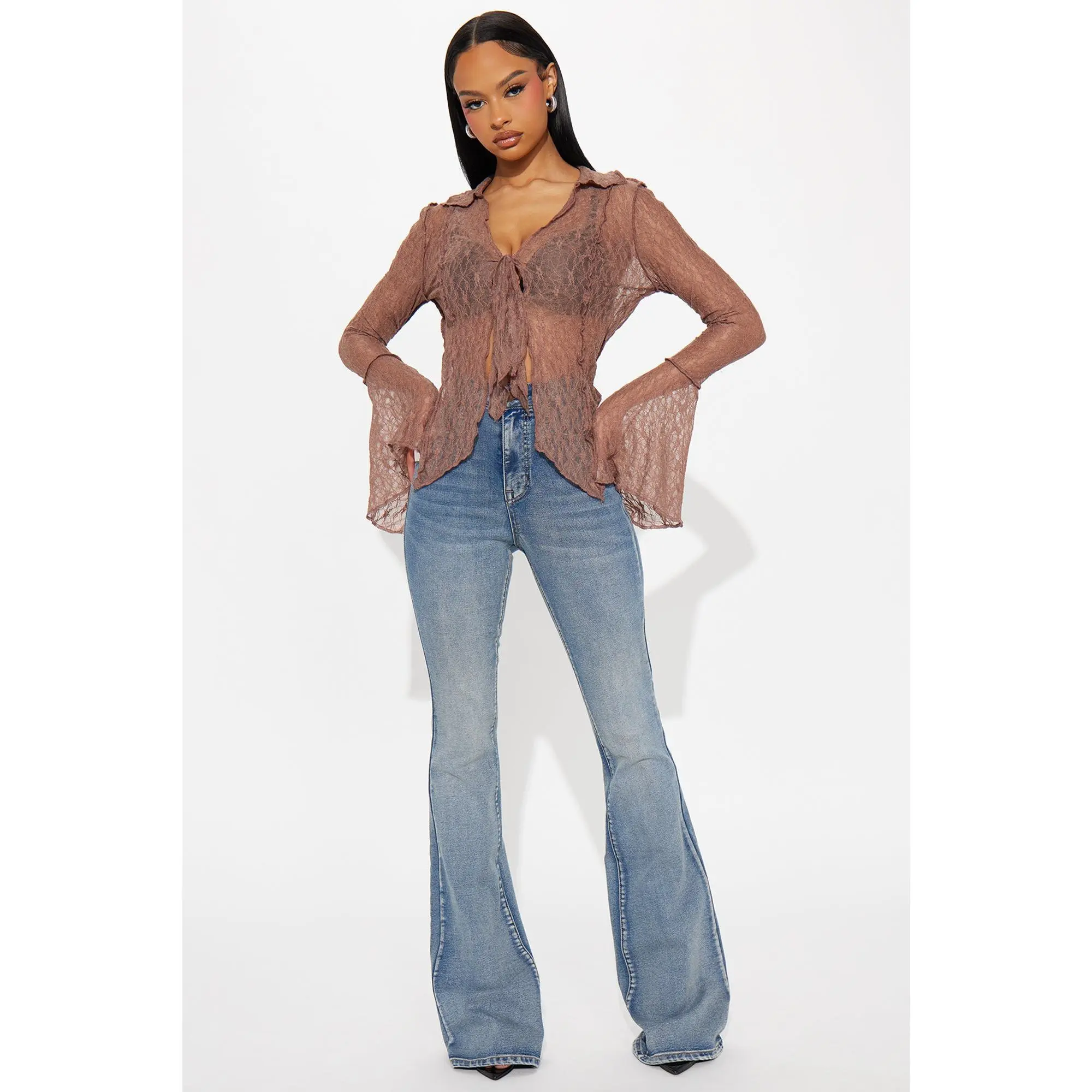 Tall Gemma Sculpting Stretch Flare Jeans - Vintage Wash Tall Gemma Sculpting Stretch Flare Jeans - Vintage Wash