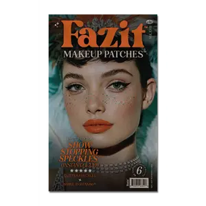 Fazit Show Stopping Speckles Glitter Freckles Waterproof & Sweat-Proof Temporary Makeup Patches for Performers and Festival-Goers