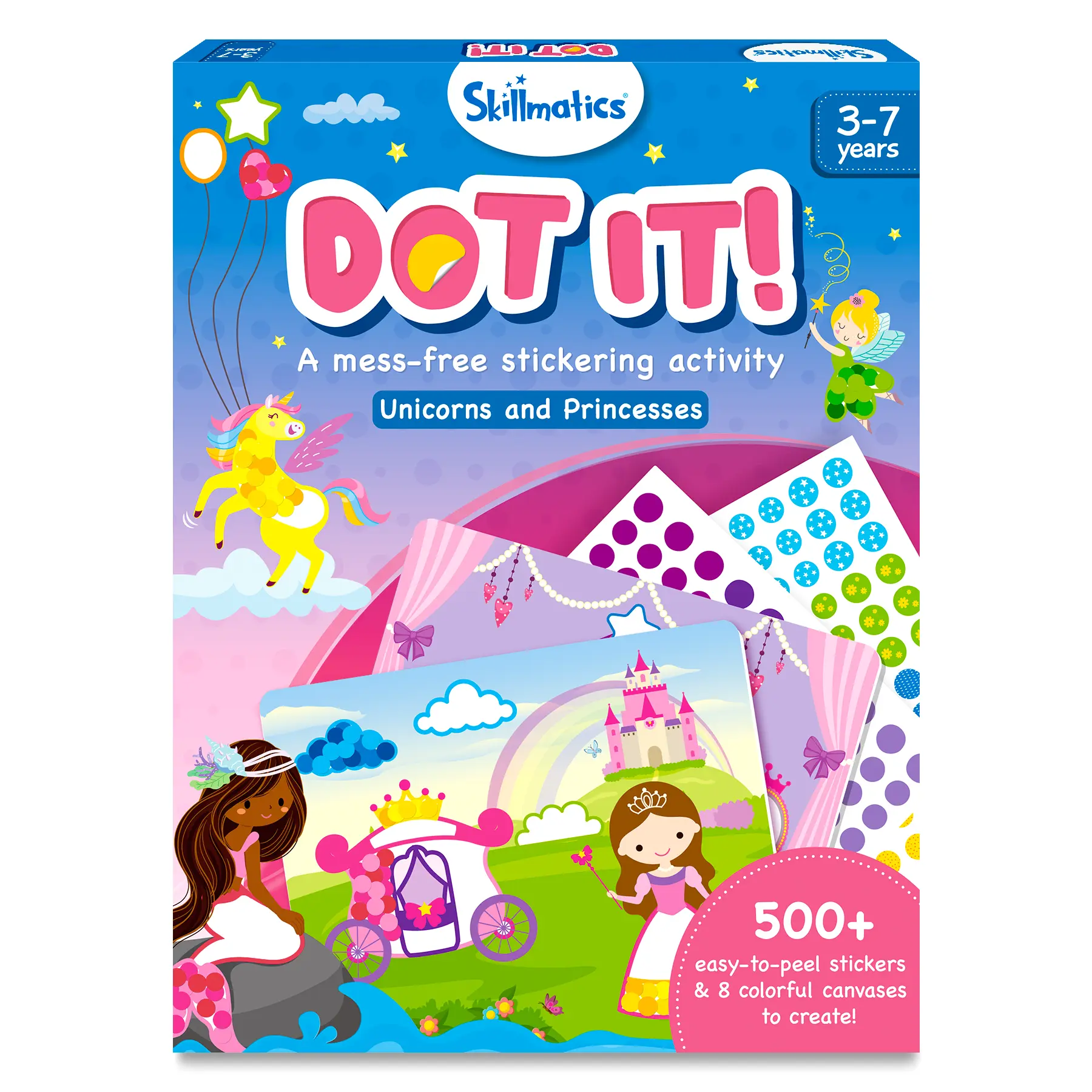 Skillmatics Dot it - Art & Craft Activity, Mess Free Art, DIY Creative Kit for Kids Ages 3 to 7