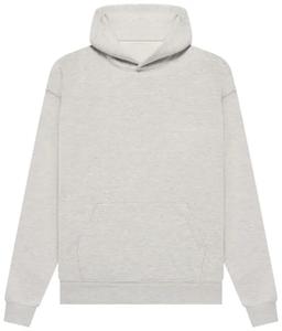 Light Oatmeal Essentials Hoodie Men's hooded sweatshirt, loose fit, trendy streetwear brand Menswear Tops tiktok shopping online store fall outfits Beige Casual fall outfits Pullover Long Sleeve fall outfits 2000s outfits streetwear hoodies men fuerza