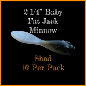 DNB 2-1/4” Baby Fat Jack Minnow 10 Per Pack