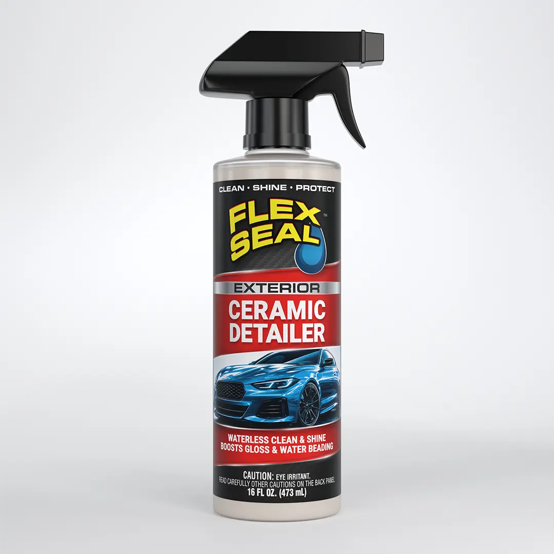 Flex Seal Ceramic Exterior Detailer Spray | 3-in-1 Formula to Clean, Shine & Protect Your Car