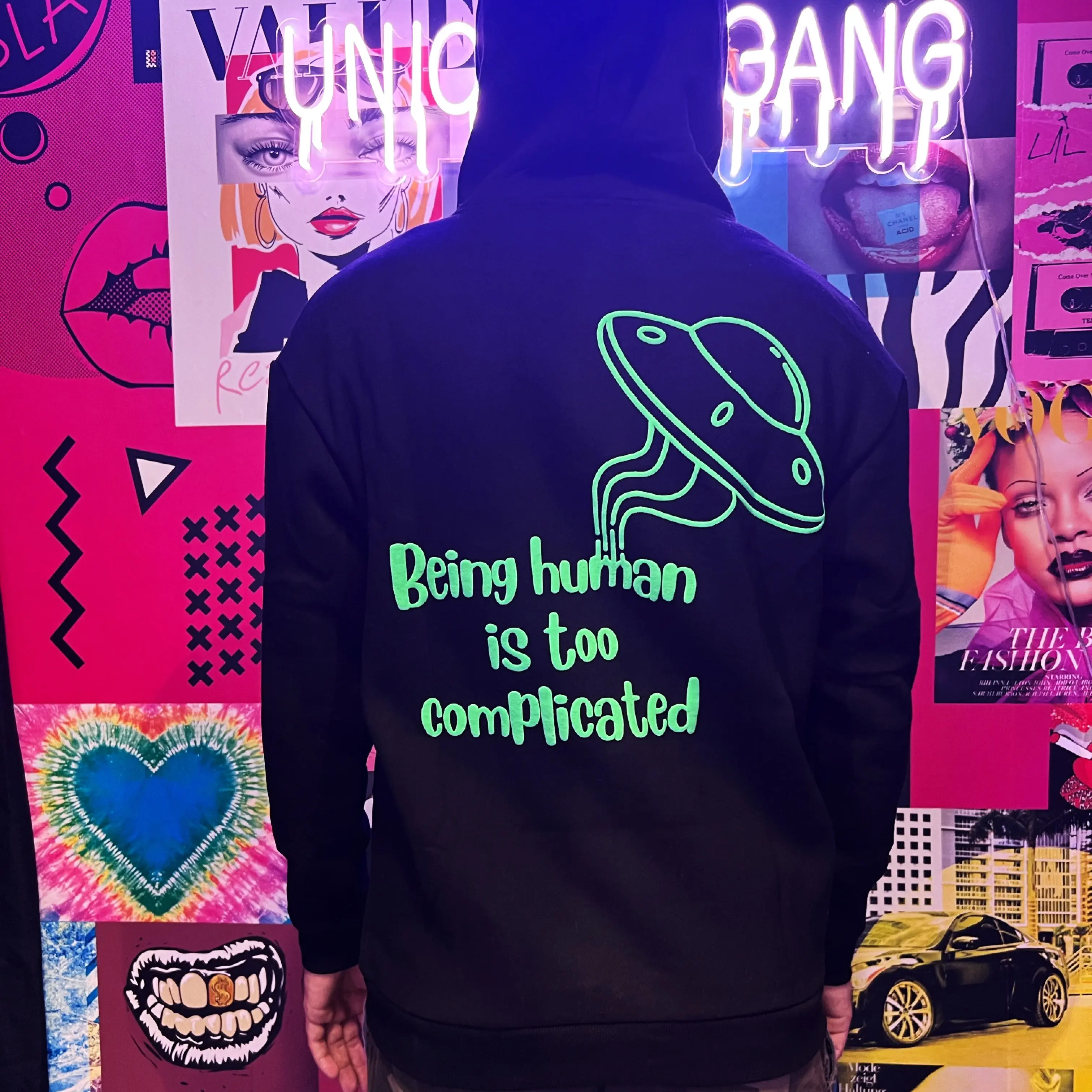 Being Human hoodie - Black Being Human hoodie - Black