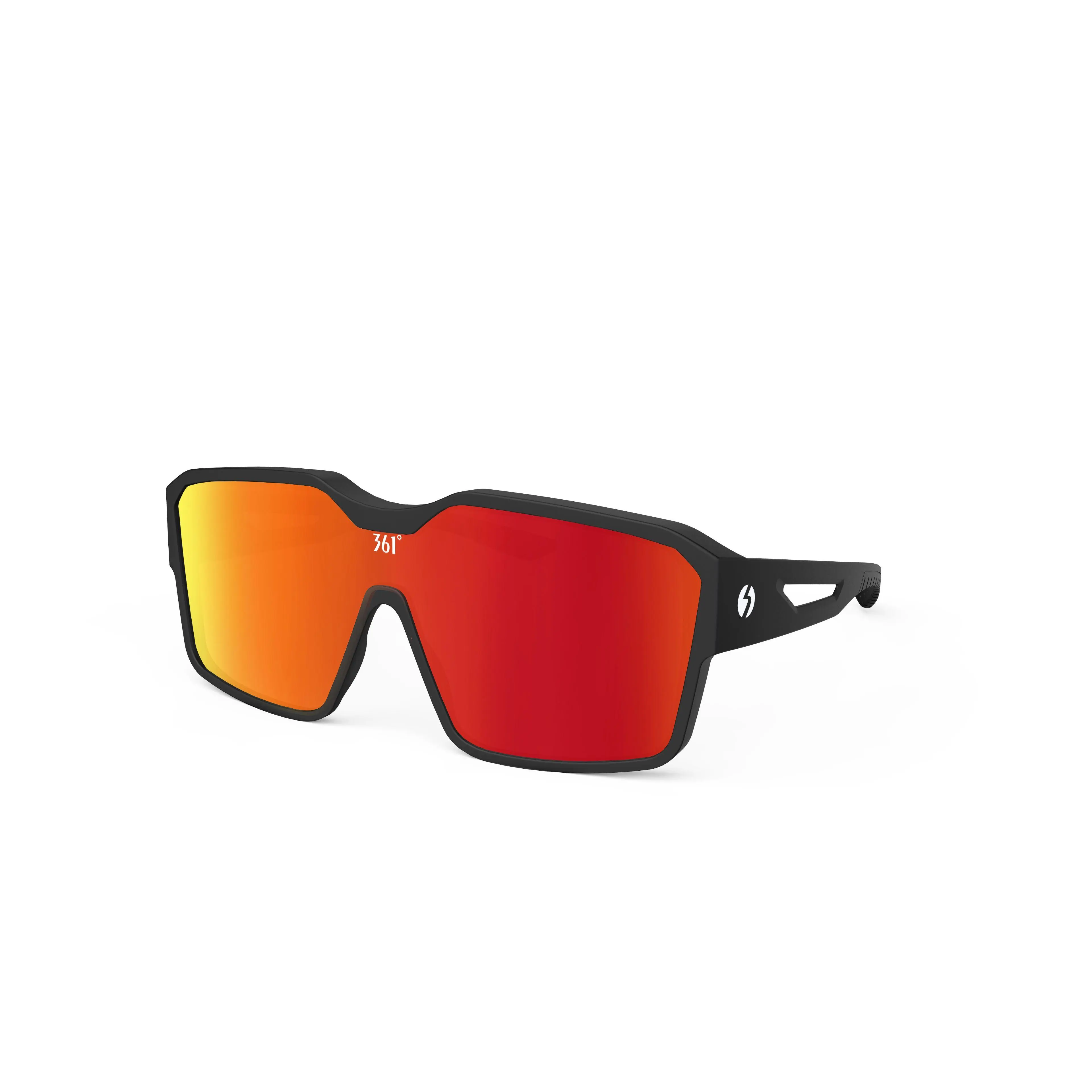 361° Unisex Full Rim Polarized Sports Sunglasses - Geometric Double Beam Style, TAC Lens, UV400 Protection, PC Frame, Outdoor Travel Accessory for Summer Outfits & Back to School, Polycarbonate