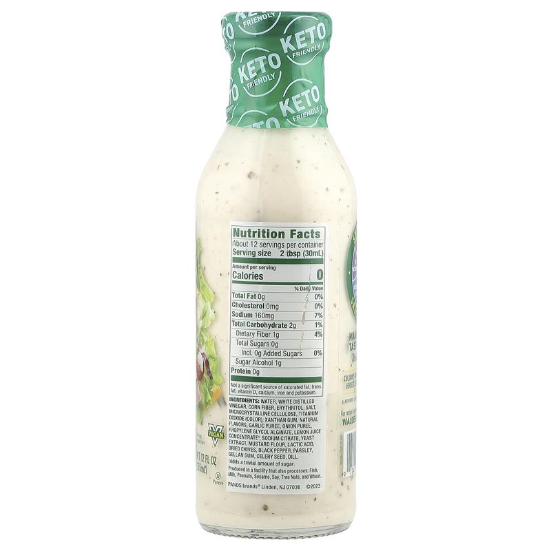 Walden Farms Ranch Dressing, 12 fl oz (355 ml)