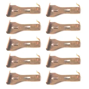 10 Pieces Brick Hanging Clips Home Storage for Picture Frames and Lights