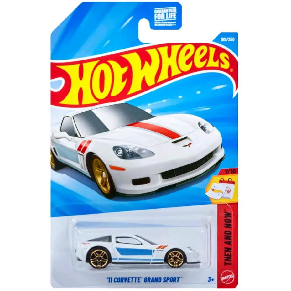 Hot Wheels 2026 New '11 Corvette Grand Sport Collectible Diecast Model Car for Enthusiasts