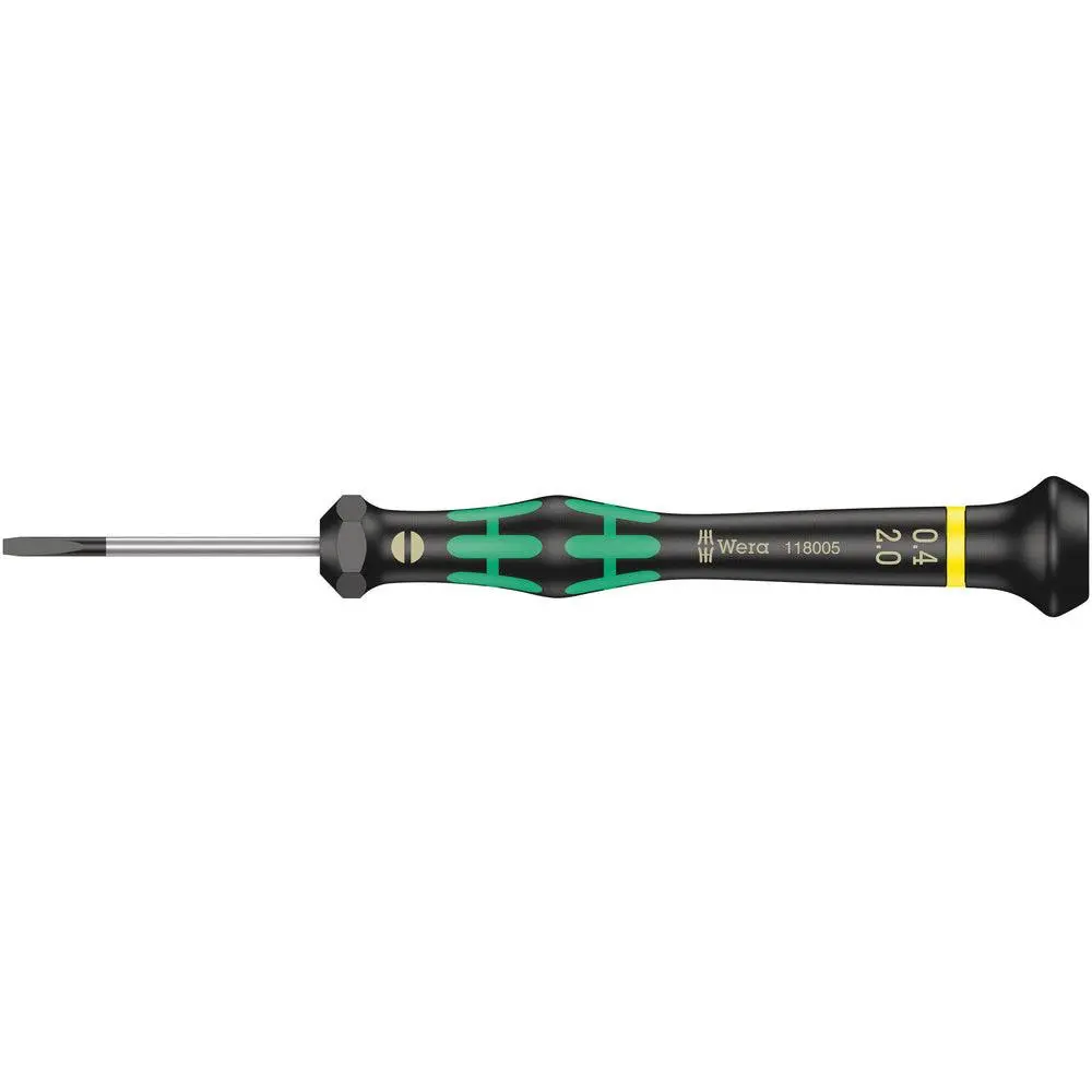 WERA 05118005001 2035 0.40 X 2.0 X 40 MM S/DRIVER FOR SLOTTED SCREWS