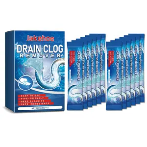 Jakehoe Pipe Unclogging Cleaning Powder Kitchen Oil Stain Toilet Cleaning Sewer Blockage Dissolved Dredge Agent Coconut Household