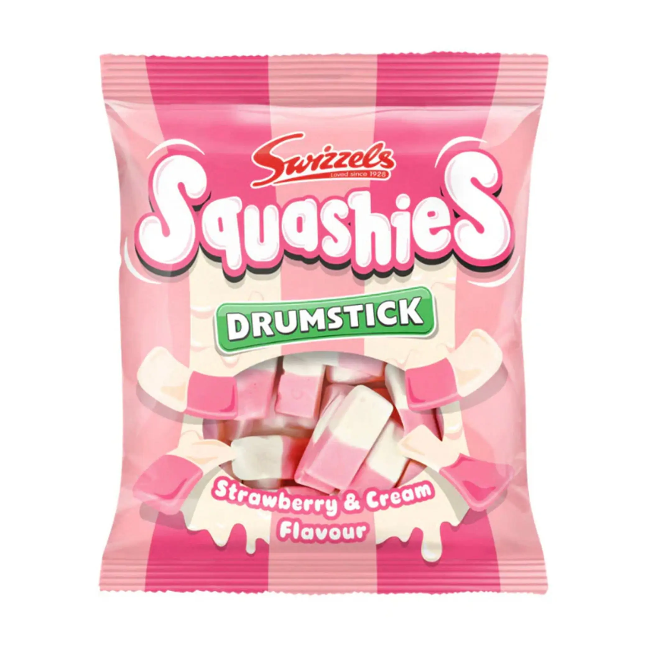 Swizzels Squashies Strawberry & Cream Drumstick