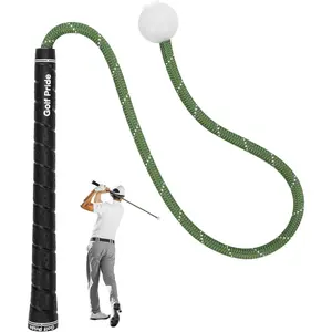 Golf Rope Swing Trainer, Golf Swing  Aid, Professional Golf Swing Rope  Aid to Improve Speed, Tempo, Rhythm, Flexibility, Strength, Golf Warm-Up Practice Equipment for Golfers