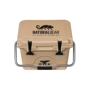 Custom Nat Gear ORCA Tan 20 QT Cooler