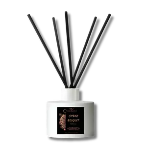 Citrine Bouquet Room Reed Diffuser - Citrus  Scented Freshener with 5 Black Needles