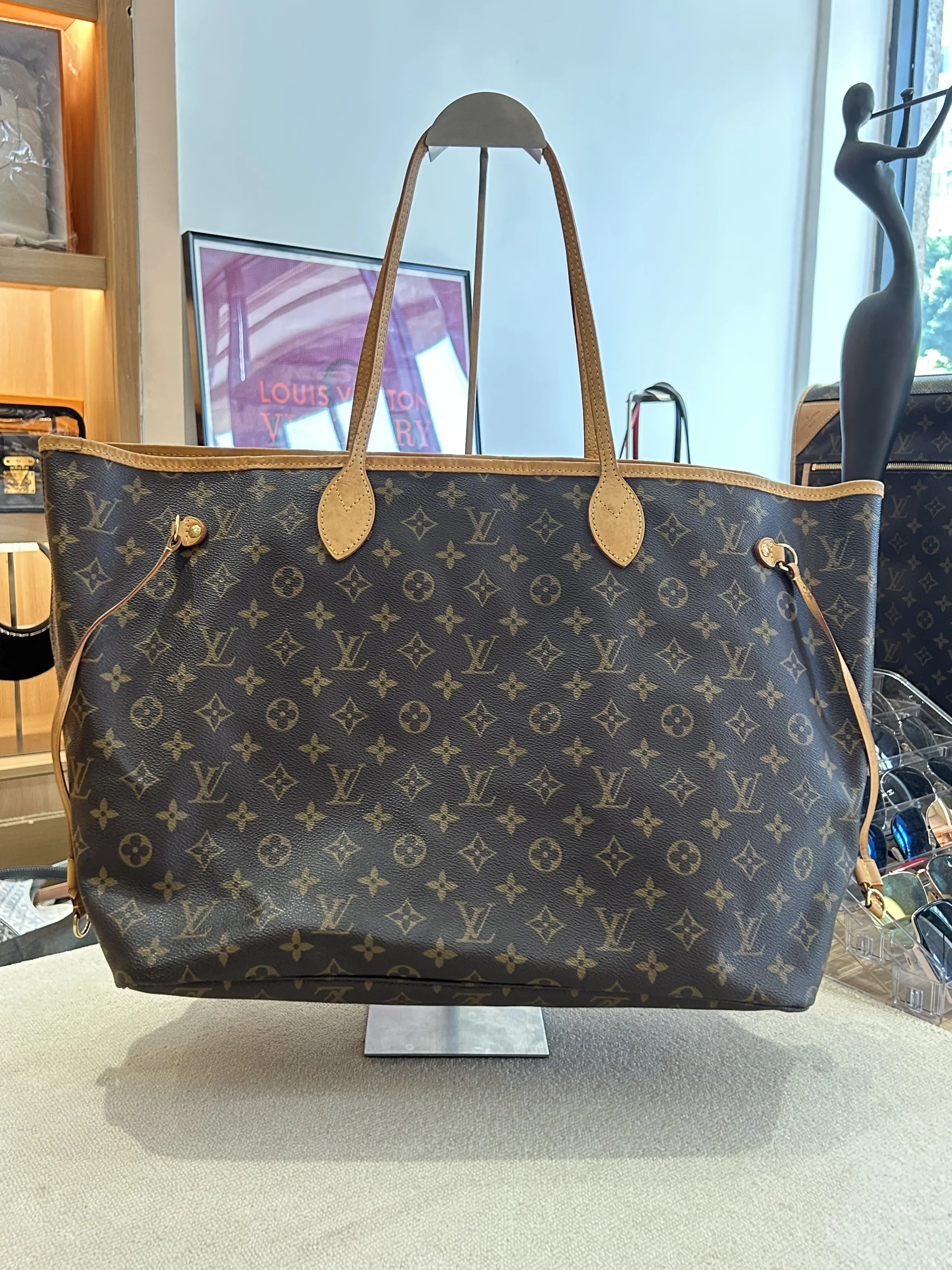 Pre-owned Louis Vuitton Neverfull GM Monogram Canvas Tote Bag