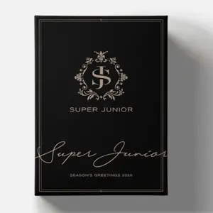 Super Junior - Season's Greetings 2020 (Incl. 2020 Postcard Calendar+Stand, DVD w/Paper Bag, Desk Calendar, Sticker Set, Poster Set, Hard Cover Diary + Mini Brochure)  [DVD Video Disc] Calendar, Poster, Stickers, Special Packaging, Asia - Import