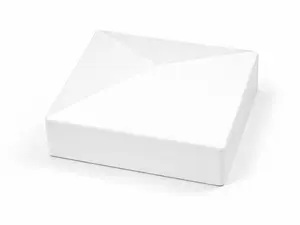 PVC POST CAP 4X4 (WHITE)