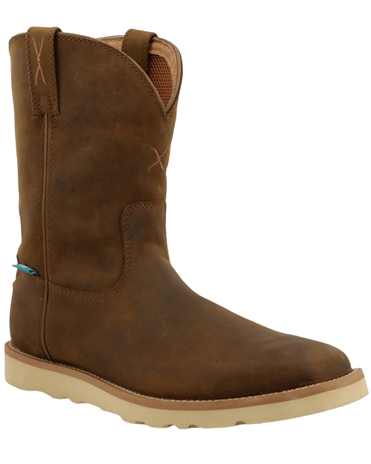Twisted X Men's Men'S 10" Work Pull-On Wedge Boot Soft Toe - Mcbw001