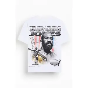 UFC Men's Bones Jones The Only Oversized T-Shirt - Multicolor