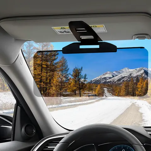 Anti-glare Sun Visor for Car, Adjustable Car Sun Visor Extender, Portable Car Visor for Safe Driving, Car Accessories for Daily, Sun Cover for Car Windshield