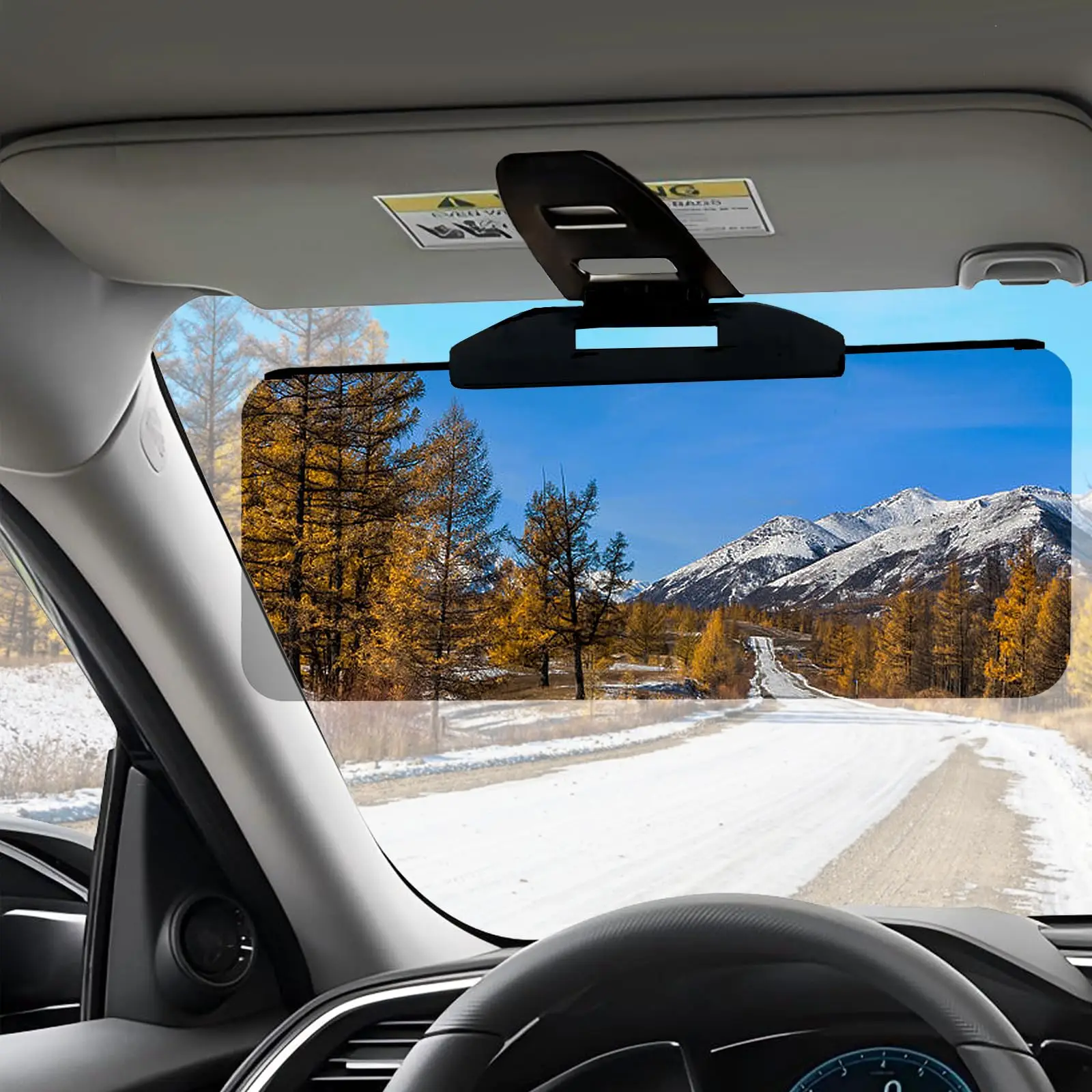Anti-glare Sun Visor for Car, Adjustable Car Sun Visor Extender, Portable Car Visor for Safe Driving, Car Accessories for Daily