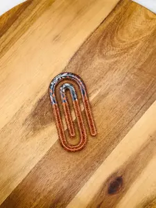 Jumbo Paperclip | Rustic Fern