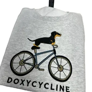 Embroidered Medical Humor Sweatshirt, Doxycycline Sweatshirt, Healthcare Worker Pullover, Nurse Appreciation Gift, Pharmacy sweatshirt, pharmacy tech sweatshirt, vet medicine sweatshirt