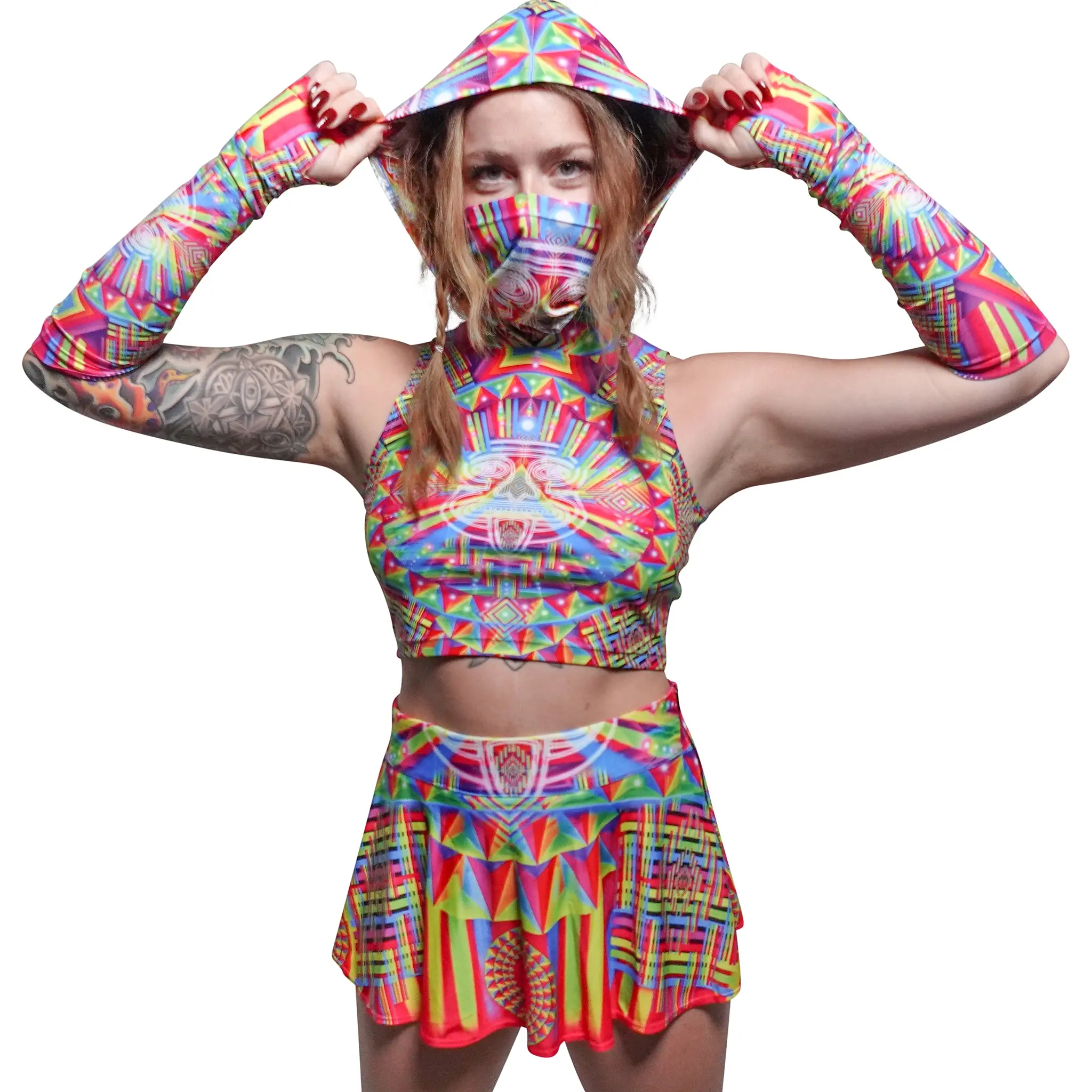 Psytech Hooded Mask Top