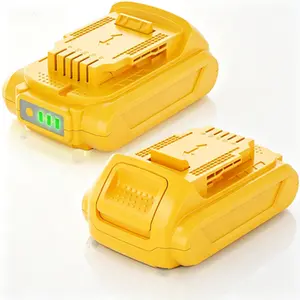 2Pack 4.0Ah Replacement Battery Compatible with 20V MAX XR Lithium Ion for DCB200 DCB201 DCB203 DCB204 DCB206 DCB181 DCB180 DCD DCF DCG Power Tools, High Capacity, Long Runtime, Reusable, Reliable Power for Cordless Tools