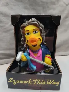 Celebriducks Squawk This Way Rubber Duck Collectible New in Box Classic Rock