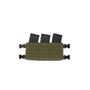 Wilde Custom Gear Adaptive Placard with Adjustable Inserts for 3 Rifle Magazines AR15, AK47, 308