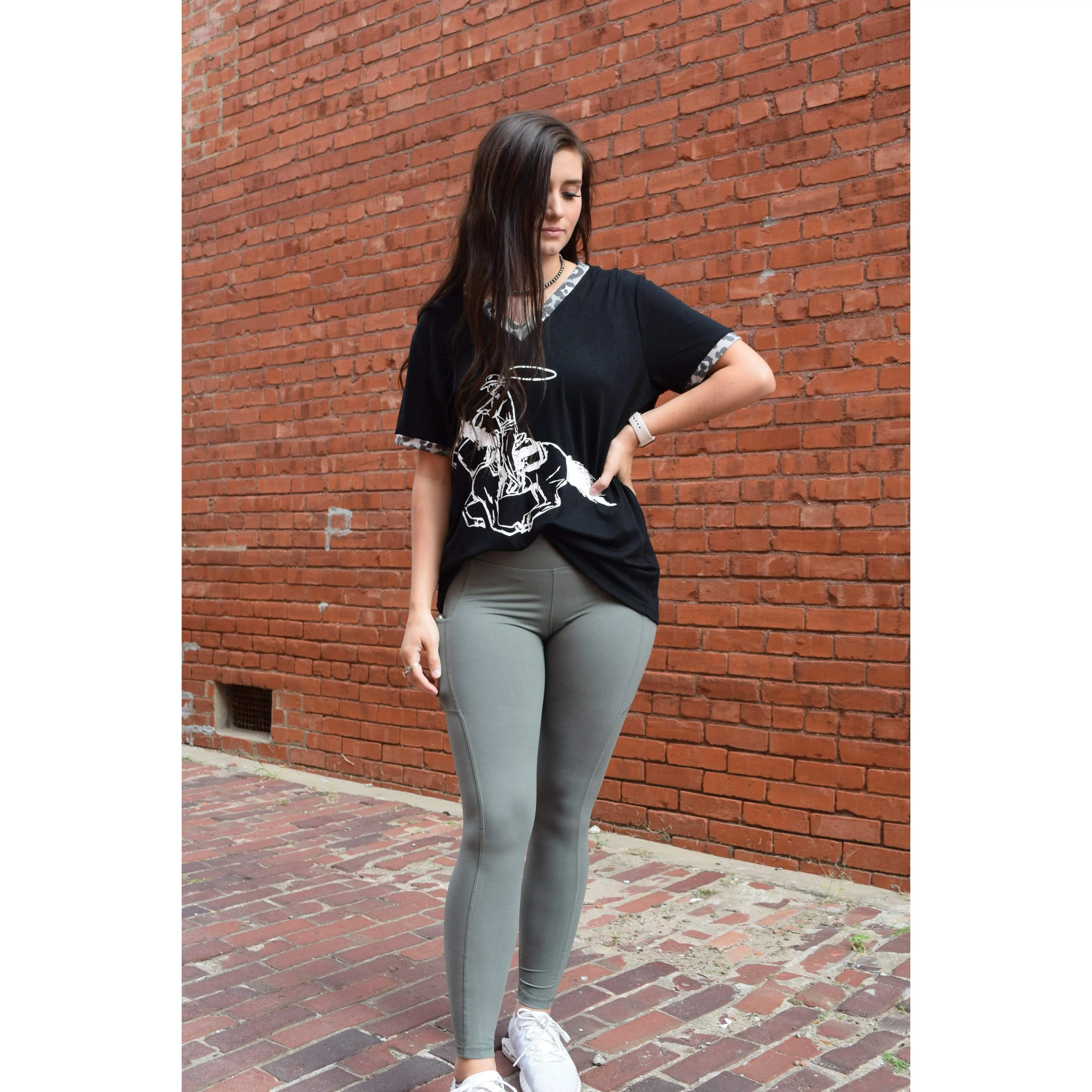 Grey Sage Butter Yoga Leggings