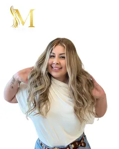 Charlotte 24” Medical Grade Wig | 100% Raw Hair Breathable Cranial Prosthesis (Insurance Eligible)