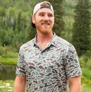Performance Polo - Retro Duck Camo Master Golf Polo For Men Dad Friend, Golf Lover –  Hot Retro Style Performance Shirt, Lightweight and Breathable for Summer Rounds, Year-Round Style