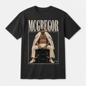 [Sale up to 50%] [Free Ship] Conor McGregor Shirt, UFC 329 Tee, McGregor Fight Night Shirt, MMA Graphic Tee, Irish Fighter Shirt, UFC Fan Apparel
