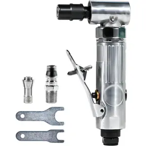 Mini 22000RPM Pneumatic Right Angle Air Die Grinder Tool, 1/4 inch Collect Air Inlet, for Grinding Polishing Deburring Chamfering Engraving