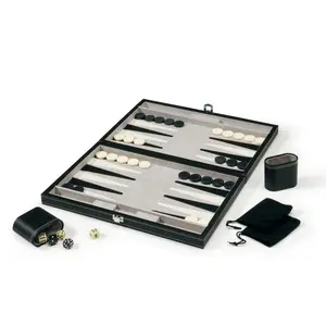 Mainstreet Classics Classic 15" Backgammon Set Family Board Game Tabletop Games